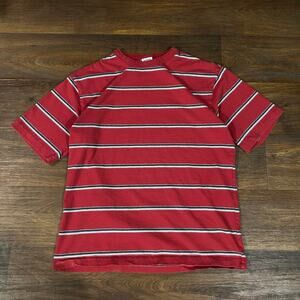 Old Navy Red Striped T-Shirt Size Medium Used – Excellent